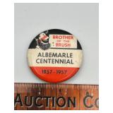 1957 Albemarle nc centennial button