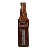 Original 29" orange crush bottle thermometer
