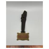 Antique brass Coca Cola watch fob