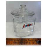 Small original lance jar great condition