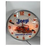Original 1956 Jeep Pam clock working