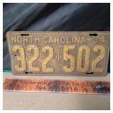 1934 NC Tag