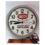 14,5" Vintage SACCO fertilizer clock