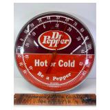 Vintage sr pepper jumbo dial glass thermometer