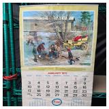 1971 Humble Oil Calendar