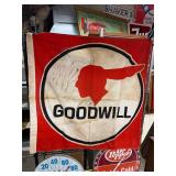 Goodwill Pontiac flag 35"x35"