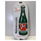 Porcelain 7up thermometer French