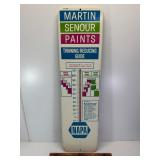 Vintage Martin Senour Paints thermometer