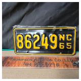 1965 NC Tag