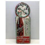 1930-40S DR PEPPER DRINK A BITE TO EAT THERMOMETER