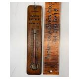 Denton Nc hatchery wood thermometer
