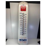 Vintage 36" Weimar packing co thermometer