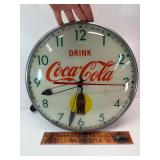 Early Coca Cola Pam clock