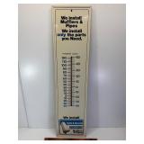 Walker mufflers thermometer