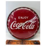 Coca Cola vintage bubble glass thermometer