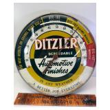 Vintage Ditzler bubble glass thermometer