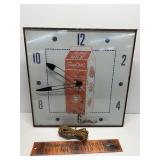 Vintage seal test, milk, Pam clock