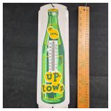 Vintage Up-Town soda advertising Thermometer