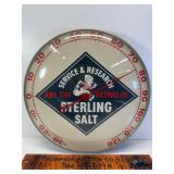 1959 sterling salt Pam bubble glass thermometer