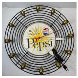 17" 1959 original Pepsi working clock