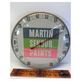 Martin Senour paints bubble glass thermometer