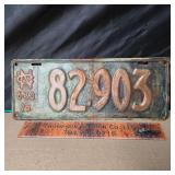 1925 NC Tag