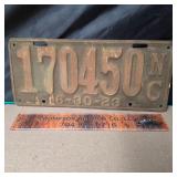 1923 NC Tag