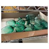 Green glasses