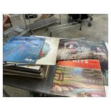 Large lot of albums