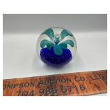 Art glass paper weight