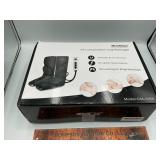 Air compression leg massager