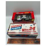 2 die cast race cars