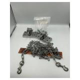 Chain and brackets
