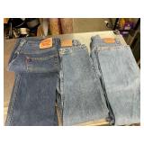 3 pair of Leviï¿½s jeans