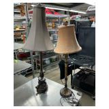 2 lamps