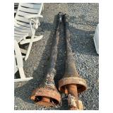 Antique lamp post