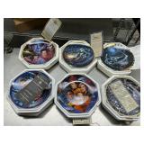 6 Star Trek plates