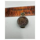 Pontiac silver dollar money clip