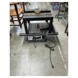 Table saw and router table