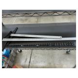T squares and metal yard sticks