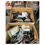 2 boxes of electrical supplies