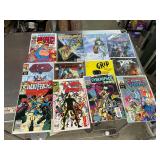 12 comic books