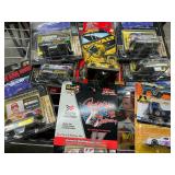 9 die cast cars