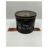 Vintage sugar can