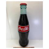 23' vintage Coca Cola glass bottle