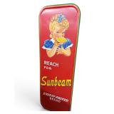 Sunbeam metal vertical sign