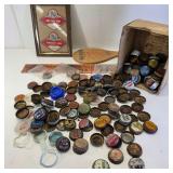 Bottle Caps, Early Drink Lables