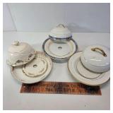 3 - 3pc Butter Dishes