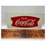 7' coke fishtail double sided tin
