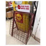 Vintage Coca Cola bottle rack